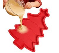 Moule à gâteau en forme de sapin de Noël Moules à cookies 3D antiadhésifs | Ustensile de cuisson au four pour réunions de , fêtes de Noël, cuisine maison
