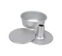 Moule à gâteau en mousseline de soie - rond antiadhésif et robuste - Anti-fuite - Facile à utiliser - Moule à gâteaux pour cuisine, four, boulangerie, muffins, cheesecake