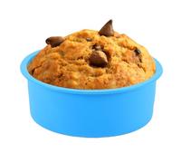 Moule à gâteau en silicone | Moule à gâteau rond antiadhésif de qualité alimentaire - 10,2 cm - 15,2 cm - Dégagement rapide - Résistant à la chaleur - Moule à gâteau à fromage - Outil de cuisson pour