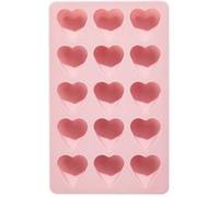 Moule À Gâteau Et Des Cubes De Glace Forme L'amour Rose Rose G