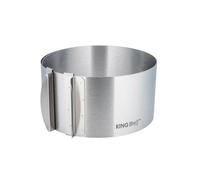 Moule à gâteau - KINGHOFF - KH-4614 - Acier inoxydable - Réglable - Dia. 16-30 cm