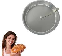 Moule à gâteau rond de 25 cm avec levier de démoulage rapide, antiadhésif, avec lame pivotante et système de démoulage facile pour une cuisson uniforme. Compatible lave-vaisselle.