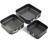 Moule à gâteau rond en acier au carbone, de 12, 15 ou 18 cm de diamètre, antiadhésif, idéal pour les gâteaux et les tartes