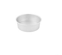 Moule à gâteau rond en aluminium avec fond amovible pour génoise, moule à gâteau profond en métal, moule à pâtisserie professionnel circulaire (22,9 cm)
