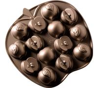 Moule à gâteaux "Apple Slice Cakelet Pan" - Nordic Ware | Fall Harvest Bronze