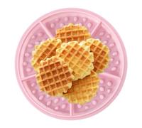 Moule à gaufres en silicone Moule à Gâteau Gaufre Rond de Qualité