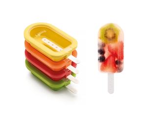 Moule à glace 12 cm, set de 4 pc, silicone, Lékué