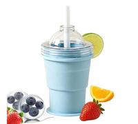 Moule à glace en bouteille pliable pour le vin froid | Machine à glaçons pour voyage, barman, camping, plage, camping-car, pique-nique, bar et club, près de la piscine, du vin et
