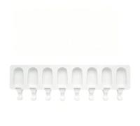 Moule à glace en silicone 8 cavités, réutilisable, fabricant de glace classique fait maison Style A,StyleB,StyleC,Style D,Modèle A (2 pièces),Bâtonnets de glace (100 pièces),Style B + Style C (2 pièce
