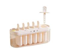 Moule À Glace Forme Chat Mignon - Machine Esquimaux Maison 6 Cavités Démoulage Facile | Moules À Silicone Alimentaire Pour Enfant Jus Yaourt Fête Été Sorbetière Sans BPA
