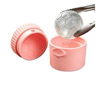 Moule à glace rond | Plateau de congélation en silicone en forme de ballon de football | Grand moule à glace | Pour jus, lait, eau, maison, cuisine, bar, restaurant, vacances, maison, cuisine