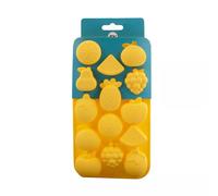 Moule à glaçon en silicone platine fruits d'été 21x11x2 cm