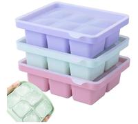 Moule à Glaçons - 3 Pcs - Silicone - Empilable - Lavable au Lave-vaisselle