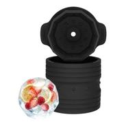 Moule à glaçons - 8,3 x 7 x 6,3 cm - Grand moule réutilisable et flexible | Machine à glaçons à faire soi-même pour cocktails, bourbon, boissons, bière, maison, bar, fête d'été, camping