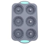Moule à Glaçons Couronne de Noël Empreinte Souple Antiadhésive 6 Cavités en | Bac à Glaçons Festif et Moule à Chocolat Cuisson Cocktail whisky boissons savon cake bonbons dessert douceurs