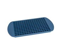 Moule à glaçons en silicone - Bac à glaçons à empiler - 160 petits glaçons - Bac à glaçons réutilisable - Sans BPA - 24 x 12 x 1 cm - Couleur : bleu