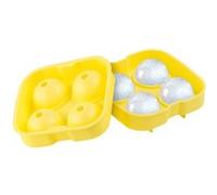 Moule à glaçons en silicone pour 4 glaçons sphériques XXL Ø 45 mm G