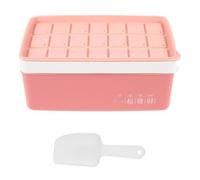 Moule à Glaçons Mahjong en Plastique, Bac Réutilisable Cuisine | 21 Cavités, Forme Mahjong, Facile à Démouler, Couvercle, Usage Congélateur, Lot Pratique