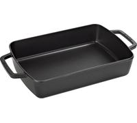 Moule à gratin STAUB, rectangulaire avec 2 poignées, 30x20 cm, 3,1 L, en fonte, pour toutes les sources de chaleur