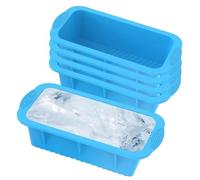 Moule à Gros Glaçons - 5 Grands Contenants de Congélation pour Bain Froid - Grand Moule à Glaçons de 25 cm | Cuisine Maison Restaurant Extérieur Camping Pique-nique et Fête