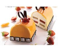 Moule à insert ou à mini bûche de Noël en silicone - Silikomart