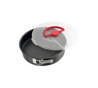 Dr. Oetker – Moule à charnière 1010 rond 26 cm en acier avec couvercle de transport