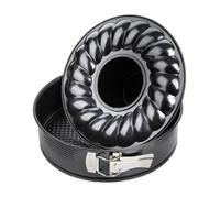 Moule à manqué et à savarin double fond 24 cm Zenker Black Metallic