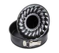 Moule à manqué et à savarin double fond 26 cm Zenker Black Metallic