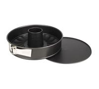 Dr. Oetker Moule à manqué / savarin 1432 - Inox antiadhésif noir 26 x 6,5 cm