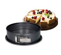 Moule à manqué Premium antiadhésif en acier émaillé à charnière avec fond amovible Patisse D28 cm