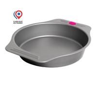 Moule à manqué rond - LE MEILLEUR PATISSIER - Ø 26 cm - Avec poignées - Acier revêtu bicouche - Revêtement antiadhésif