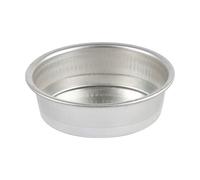 Moule à manqué rond uni en fer blanc bordé 28 cm Gobel