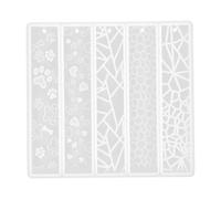 Moule à Marque-page en Silicone Blanc pour DIY Créatif Artisanal | Résine Époxy, Ajoutez des Ornements, Convient aux Signets et Pendentifs, Fournitures de Loisirs Créatifs