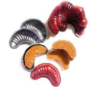 Moule à mini-gâteaux - Lot de 20 mini-moules à gâteaux pour cupcakes et muffins - Revêtement antiadhésif et haute résistance - Moules à muffins et à cupcakes - Accessoires de pâtisserie
