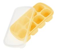 Moule à Mini Glaçons Ménager Jaune, Libération Facile, Antiadhésif | PP et Tpe, Usage Maison pour Cocktails et Bière, Barquette Pratique, Format Compact