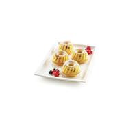 Moule à mini kouglof en silicone Silikomart - Les 6