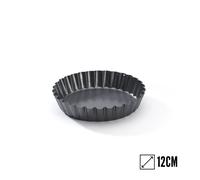 Moule à mini tartelette fixe en acier antiadhésif ø 12cm