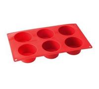 Dr. Oetker Muffin tin 6 Cups Baking tin Muffin cake tin Platinum silicone 1266, Moule À Muffins