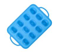 Moule à muffins en silicone multifonction réutilisable | Moule à muffins pour la cuisson de gelée, mini gâteaux, gelées, brownies, muffins aux œufs, cupcakes, quiches, tartes