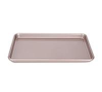 Moule à pâtisserie carré de 15 pouces en acier au carbone antiadhésif, moule à gâteau robuste avec bords roulés, plaque de cuisson à bords profonds pour gâteaux, brownies, biscuits