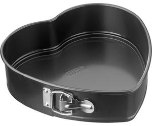 Moule à pâtisserie en forme de cœur 25 x 26 x 7 cm avec revêtement antiadhésif pour un brunissage uniforme Moule à pâtisserie démontable