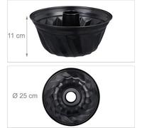 Moule à pâtisserie / moule à gâteau, revêtement antiadhésif et de haute qualité - Moule à biscuits 25 cm (L) x 25 cm (l) x 11 cm (H)