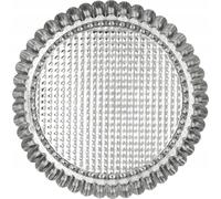 Moule à pâtisserie - Moule à tarte/quiche - Rond 22 cm - Métal - CE/UE