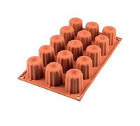 Moule à pâtisserie - Silikomart - 20059000065 - Silicone - Orange - Compatible congélateur et lave-vaisselle