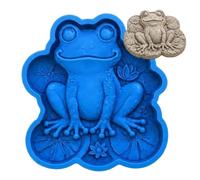 Moule à Pierre de Jardin en Silicone antiadhésif, épais, démoulage facile, | moule à dalle en béton, décor de jardin extérieur Jardin Pelouse Terrasse Chemin Cour