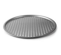 Lacor - Moule à pizza Delize 36 cm - Perforé, Antiadhésif, Acier au carbone, Sans PFOA