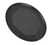 Moule à Pizza Rond Perforé en Alliage D’aluminium pour Cuisson au Four | Distribution Homogène Chaleur, Résistance à Corrosion et Chaleur, Usage Restaurant et Pâtisserie