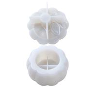 Moule à Pot en Forme de en Silicone 3D Moule Silicone 3D Antiadhésif avec | Moule pour Coffret de Rangement en Ciment Automne Boîte à Bijoux Pot à Crayons Cache-Pot Automne Thanksgiving