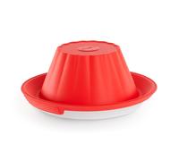 Moule à pudding 24 cm, rouge, silicone, Lékué