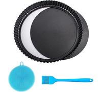 Moule à quiche de 28 cm avec accessoires pour une cuisson facile